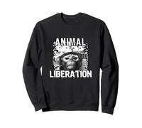 Vegan Activist of the Animal Liberation Front Sweatshirt