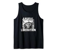 Vegan Activist of the Animal Liberation Front Tank Top