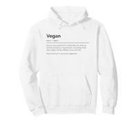 Vegan aka A Very Strict Vegetarian (Food Statement) Pullover Hoodie