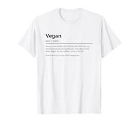 Vegan aka A Very Strict Vegetarian (Food Statement) T-Shirt