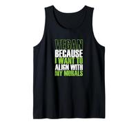 Vegan Aligns with My Morals Tank Top