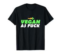 Vegan as Fuck Retro Animal Welfare T-Shirt