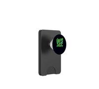 Vegan Athlete Running Design Plant Based Runner Workout PopSockets PopWallet for MagSafe