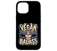 Vegan Badass Gorilla Gym Muscle Veggie Case for iPhone 15