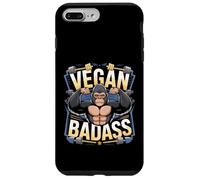 Vegan Badass Gorilla Gym Muscle Veggie Case for iPhone 7 Plus/8 Plus