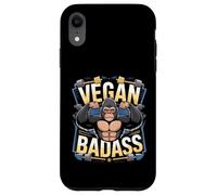 Vegan Badass Gorilla Gym Muscle Veggie Case for iPhone XR