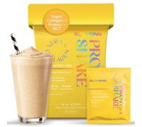 Vegan Beauty Protein Powder - Collagen Support + Gut Health - Plant-Based Protein Shake (Banana) - Caffeine-Free - Skin, Hair, Nails & Digestive Support - Daily Glow Nutrition