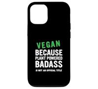 Vegan Because Plant Vegetarian Veganuary Case for iPhone 12/12 Pro