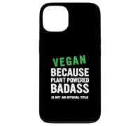 Vegan Because Plant Vegetarian Veganuary Case for iPhone 13
