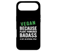 Vegan Because Plant Vegetarian Veganuary Case for iPhone Air
