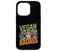 Vegan Bodybuilder Weightlifter Gorilla Case for iPhone 13 Pro