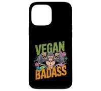 Vegan Bodybuilder Weightlifter Gorilla Case for iPhone 13 Pro Max