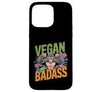 Vegan Bodybuilder Weightlifter Gorilla Case for iPhone 15 Pro Max