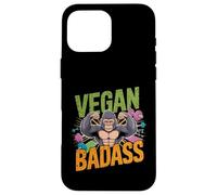 Vegan Bodybuilder Weightlifter Gorilla Case for iPhone 16 Pro Max