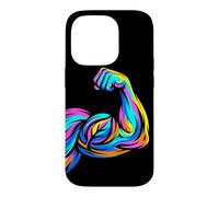 Vegan Bodybuilding 90s Look Retro Case for iPhone 14 Pro
