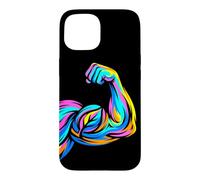Vegan Bodybuilding 90s Look Retro Case for iPhone 15