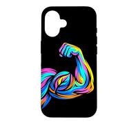 Vegan Bodybuilding 90s Look Retro Case for iPhone 16
