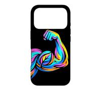 Vegan Bodybuilding 90s Look Retro Case for iPhone 17 Pro