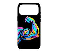 Vegan Bodybuilding 90s Look Retro Case for iPhone 17 Pro Max