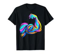 Vegan Bodybuilding 90s Look Retro Value Graphic T-Shirt
