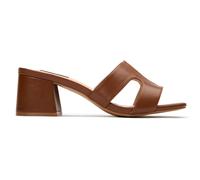 Vegan Bok Mule Heel Sandals V.GAN Tan 5