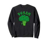 Vegan broccoli for vegan veggie pride green Sweatshirt