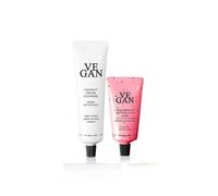 Vegan By Happy Skin Dragonfruit Bha Pink Clay Mask 50Ml + Coconut Cream Cleanser 150Ml In Clear Clear One Size