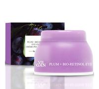 Vegan By Happy Skin Plum + Bio-Retinol Eye Cream 10Ml In White White One Size