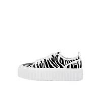 Vegan Canvas Sneakers Buffalo Madison Low Blanc 40