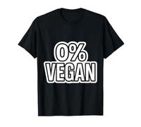 % Vegan Carnivore Diet Keto Paleo Ketogenic Low Zero Carb T-Shirt