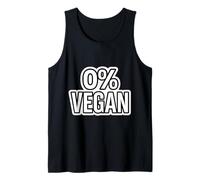 % Vegan Carnivore Diet Keto Paleo Ketogenic Low Zero Carb Tank Top