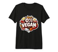 % Vegan Carnivore Diet Keto Paleo Ketogenic Zero Low Carb Premium T-Shirt
