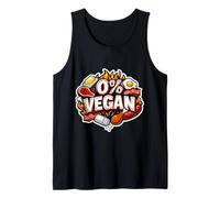 % Vegan Carnivore Diet Keto Paleo Ketogenic Zero Low Carb Tank Top