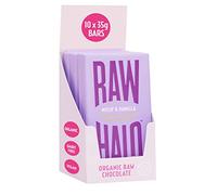 Vegan Chocolate Bar - Raw Halo - Mylk & Vanilla - 10 x 35g Bars - Organic, Dairy & Gluten Free
