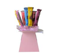 Vegan Chocolate Bouquet - 12 Bars - Luxury Gifts for HIm & Her - Plant-Based Birthday Present, Anniversary, Thank You, Celebration Gift Ideas