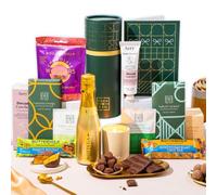 Vegan Chocolate Gift Box, For Women & Men, Pamper Gifts, EDEN & CO | Vegan Hamper with Truffles & Hot Chocolate Set. For Women & Men. Prosecco. Pamper Gifts For Women.