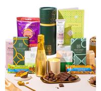 Vegan Chocolate Gift Box, Just Because, Pamper Gifts For Women, EDEN & CO | Just Because Vegan Hamper with Truffles & Hot Chocolate Set. For Her. Prosecco.
