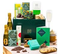 Vegan Chocolate Gifts Hamper with Truffles & Hot Chocolate Set, Thank You Gift Hamper For Her Plus Non-Alcoholic Mocktails by EDEN & CO