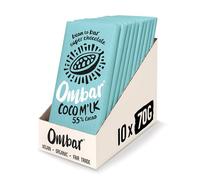 Vegan Chocolate - Ombar Coco Mylk (70g x 10 Bars) Organic Fair Trade, Dairy and Gluten Free Chocolate