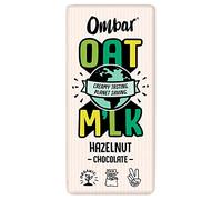 Vegan Chocolate - Ombar Hazelnut Oat M'lk Bar (70g) Organic Fair Trade, Dairy Free Chocolate