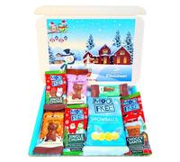 Vegan Christmas Chocolate Selection Hamper Gift Box | Free From, Gluten Free, Dairy Free, Lactose Free, Egg Free, Nut Free, Vegan & Vegetarian | Hamper Exclusive To INTERGALACTIC SWEETS
