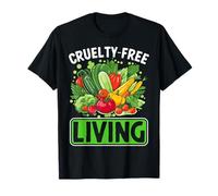 Vegan Cruelty Free Living Plant Based Vegetables T-Shirt