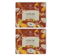 Vegan Dark Chocolate Ginger Collection 165g Bulk Multipack | Gluten Free Vegetarian Chocolate Gift Box | Christmas Birthday Corporate Gifts for Women & Men (2 Pack)
