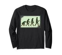 Vegan Evolution Plant Eater - Vegetarian Diet Lifestyle Long Sleeve T-Shirt