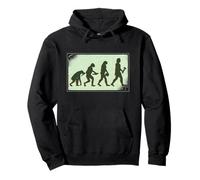 Vegan Evolution Plant Eater - Vegetarian Diet Lifestyle Pullover Hoodie