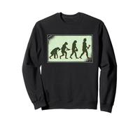 Vegan Evolution Plant Eater - Vegetarian Diet Lifestyle Sweatshirt