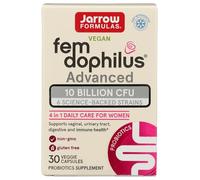Vegan Fem Dophilus Advanced, 10 Billion CFU (104 mg), 30 Veggie Capsules, Jarrow Formulas