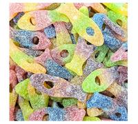 Vegan Fizzy Funky Freaky Fish Pick n Mix Colourful Sweets - Vegan, Gluten-Free Fruity Sour Candy for Parties and Gifts (500g, Funky Fizzy Fish Sweets)