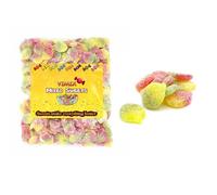 Vegan Fizzy Sour Apples Apple Flavour Jelly Sweets 1kg