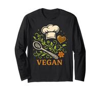 Vegan for Plant Based Cooking and Healthy Eating Lifestyle Long Sleeve T-Shirt